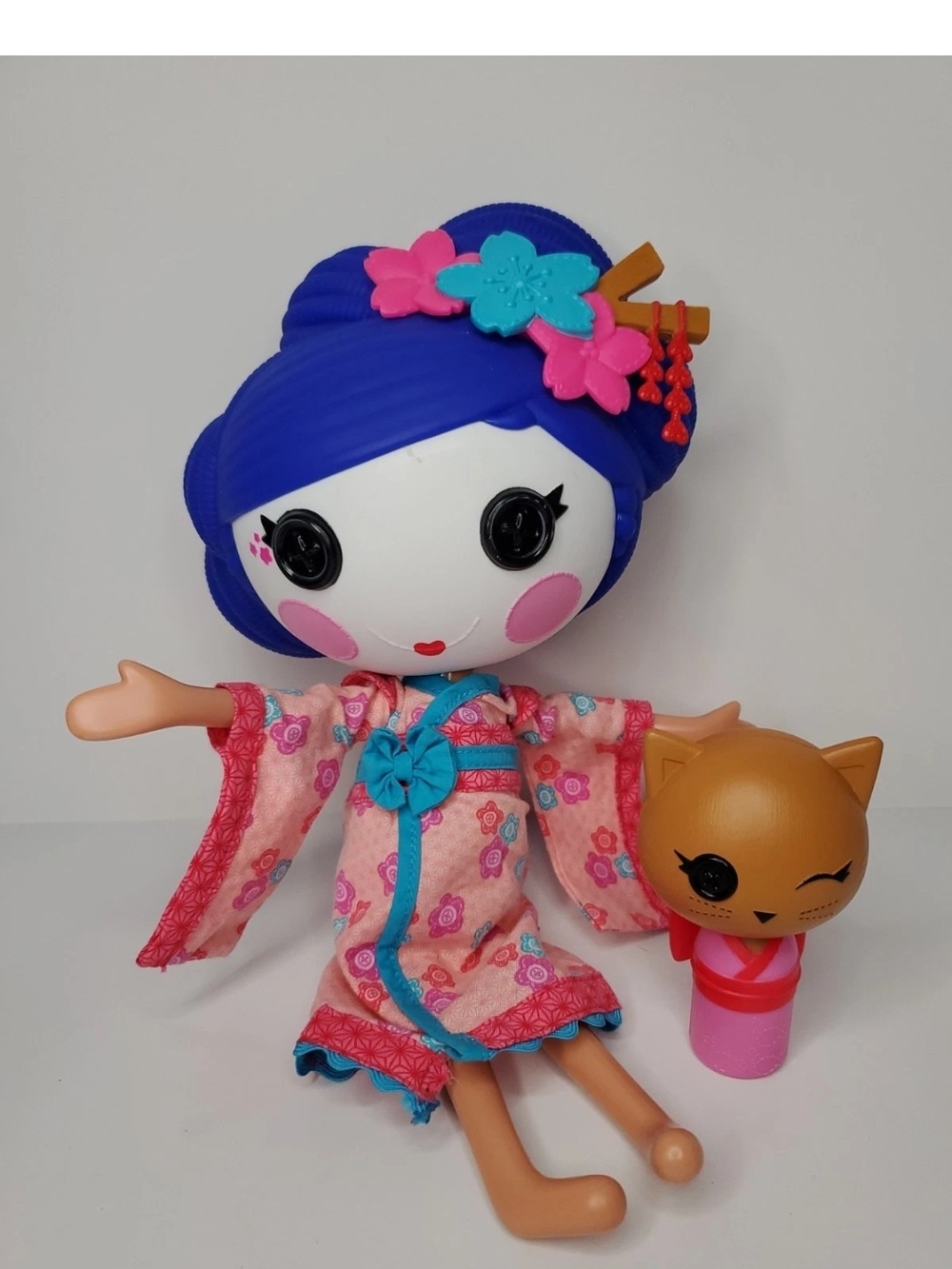 Lalaloopsy Yuki Kimono with Pet Cat